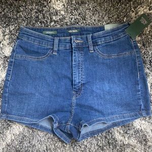 Never worn blue denim shorts